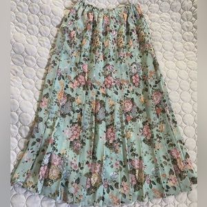 Vintage Floral Skirt
